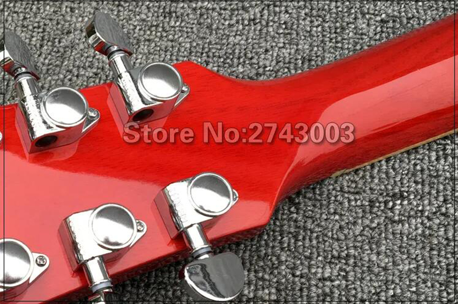 Custom Shop 1959 R9 Cherry Sunburs Flame Maple Top Standard Electric Guitar Mahogany Body Guitarra