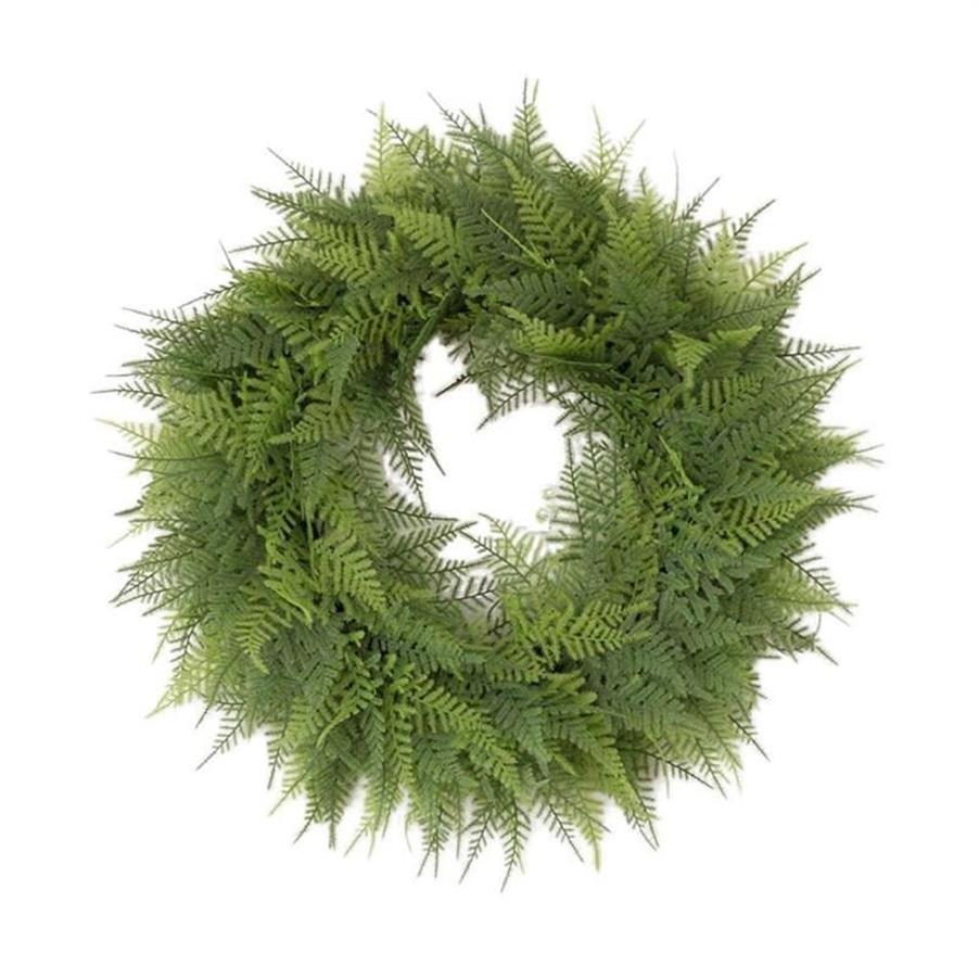 AsyPets Ghirlanda di foglie di felce imitazione 50CM Ghirlanda di foglie verdi artificiali la decorazione della festa della porta di nozze1853