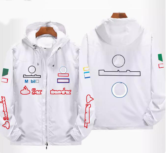 Tute da gara F1 autunno e inverno felpa impermeabile uomo e donna stessa personalizzata