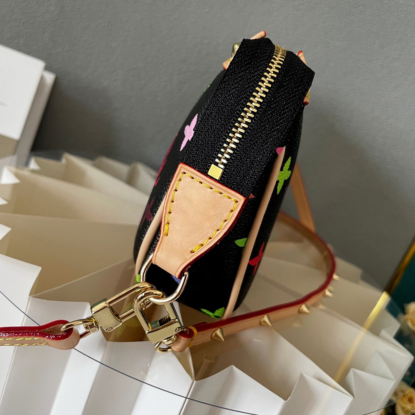 Sac à main d'épaule femme designer de luxe mini sac à bandoulière sac de créateur coloré sac Mahjong sac de téléphone portefeuille femmes sacs de messager avec sangle