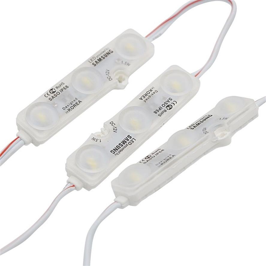 SMD 5630 5730 3LED LED MODULES VOOR LED Winkel Voorruit Led Module Licht Teken Bar Injectie IP68 Waterdichte Strip Light211q