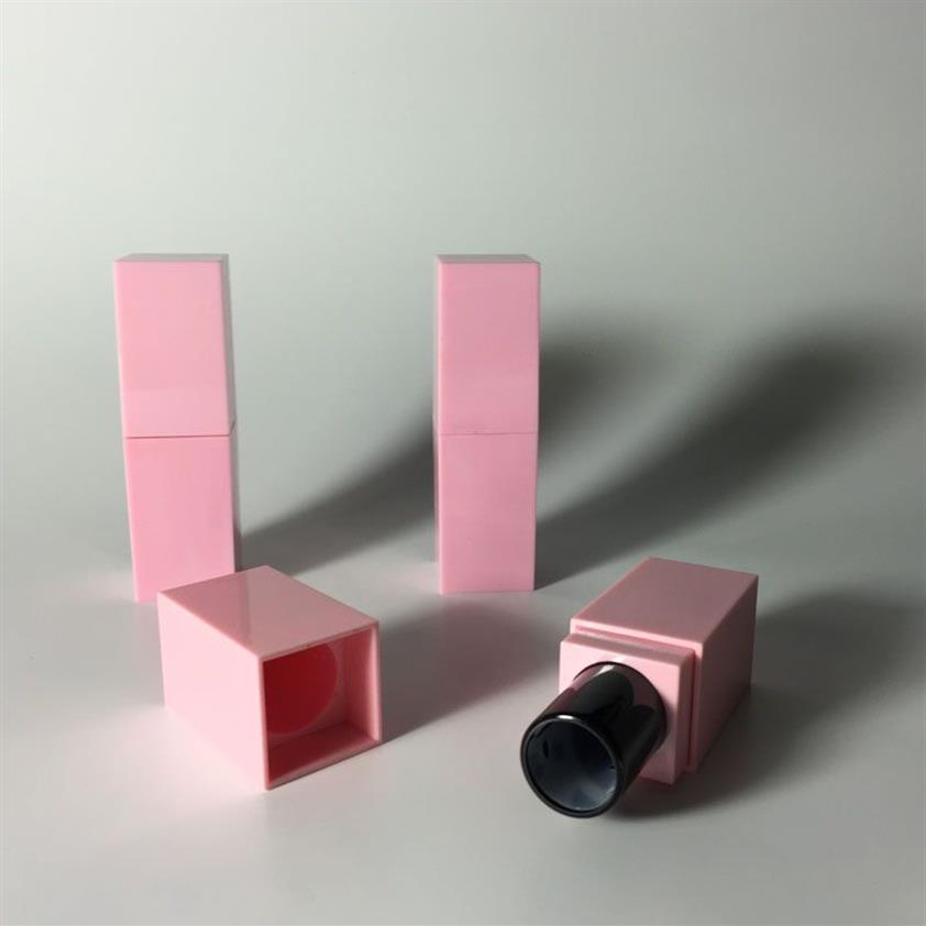 12 1mm square lipstick tube in frosted black color empty lipstick packing diy lip tube2697