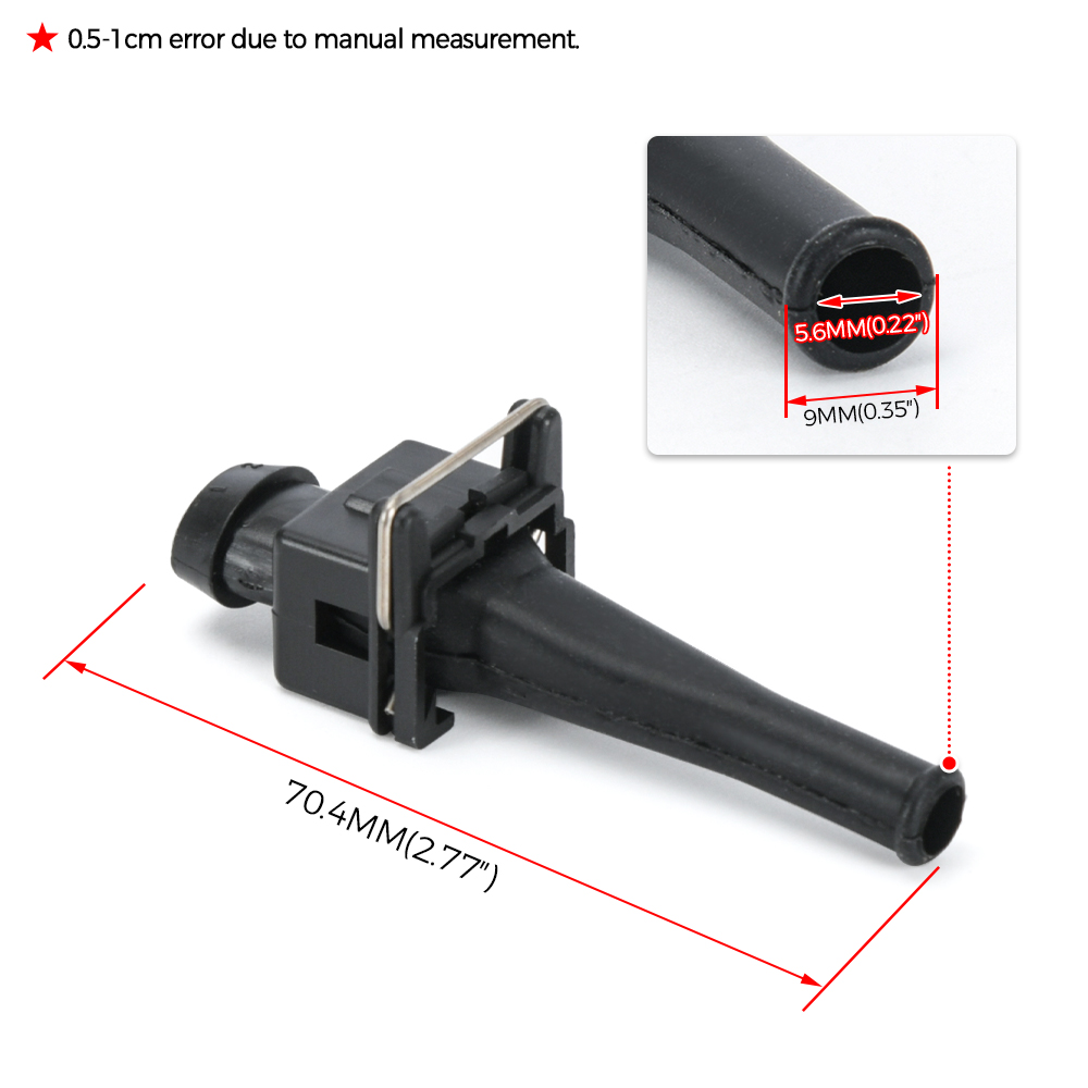 Connecteurs d'injecteur de carburant EV1, pour de nombreuses voitures, prise d'injecteur EV1 PQY-FIC12, nouveau