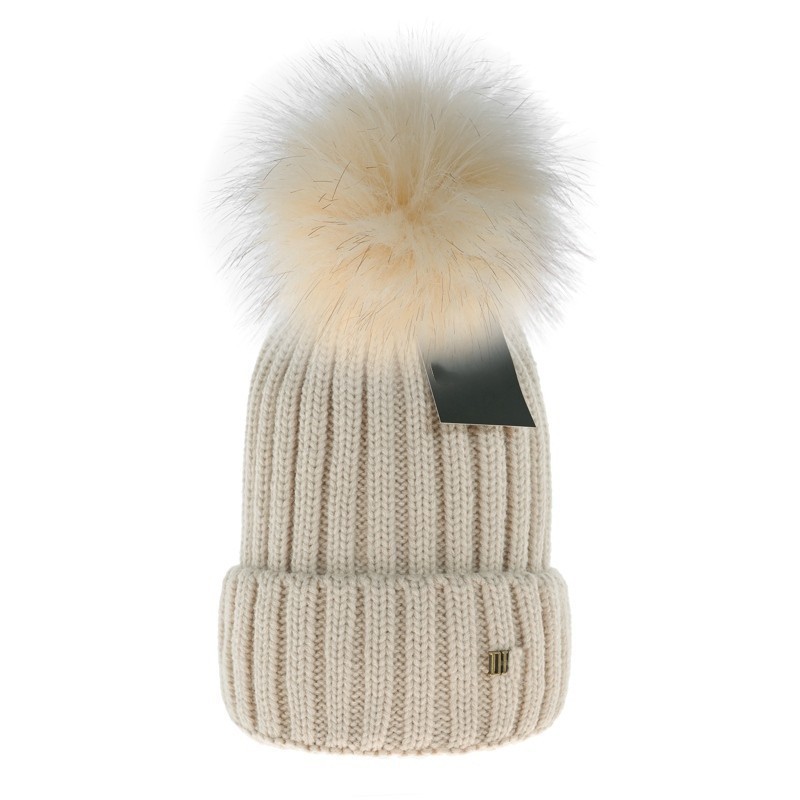 Chapeaux de créateurs de mode Bonnet pour hommes et femmes Automne / Hiver Bonnet en tricot thermique Bonnet de marque de ski Bonnet à carreaux de haute qualité Chapeau chaud de luxe Chapeau tricoté DO0