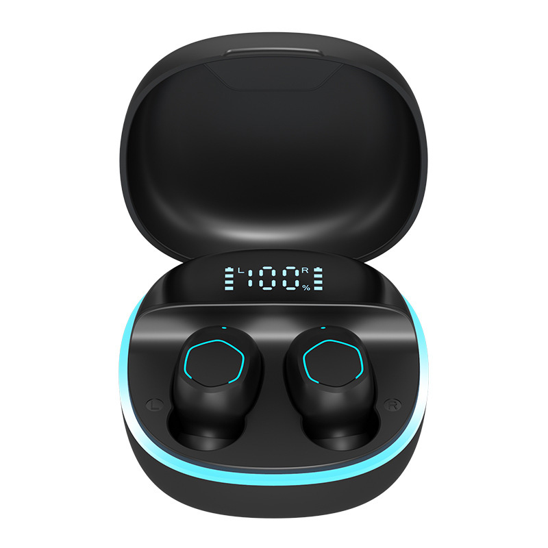 M13 trådlösa hörlurar Bluetooth Waterproof LCD Display Stereo Earphones In-Ear Touch Headset Tws Earuds M13