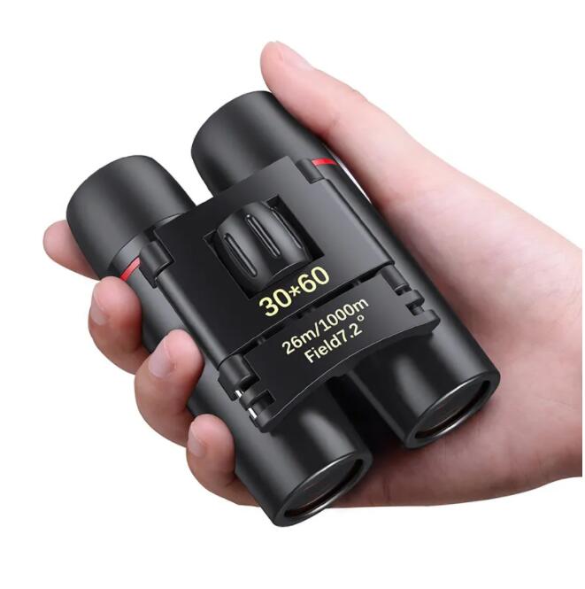 wholesale Mini Night Vision Telescope Binoculars PocketZoom Optical military Binocular Telescope Foldable Hiking Hunting 126/1000M