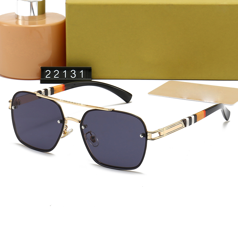 Damen-Designer-Sonnenbrille, trendiges Doppelstrahl-Design, Outdoor, modische Sonnenschutz-Strandbrille