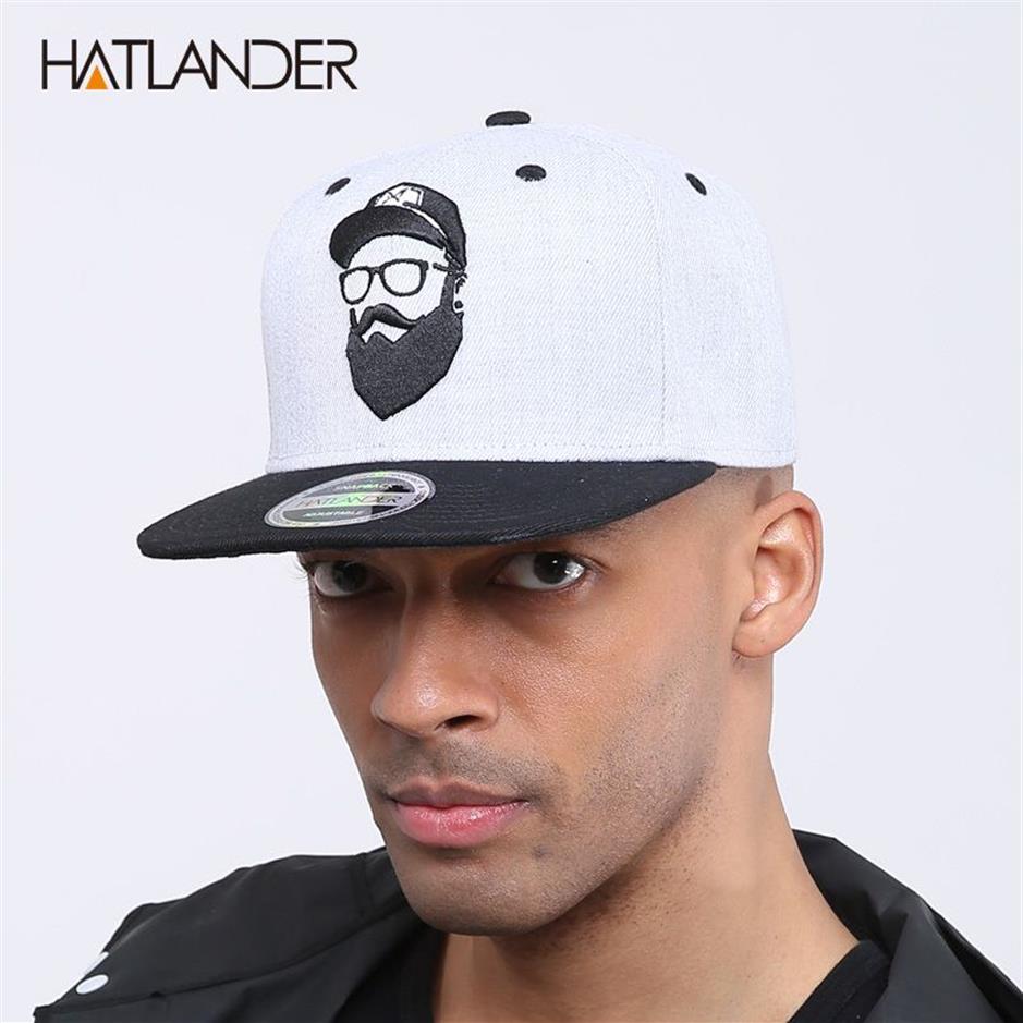 Hatlanderoriginal gri serin hip hop kapağı erkekler kadın şapkalar vintage nakış karakter beyzbol kapakları gorras planas kemik snapback 21301s