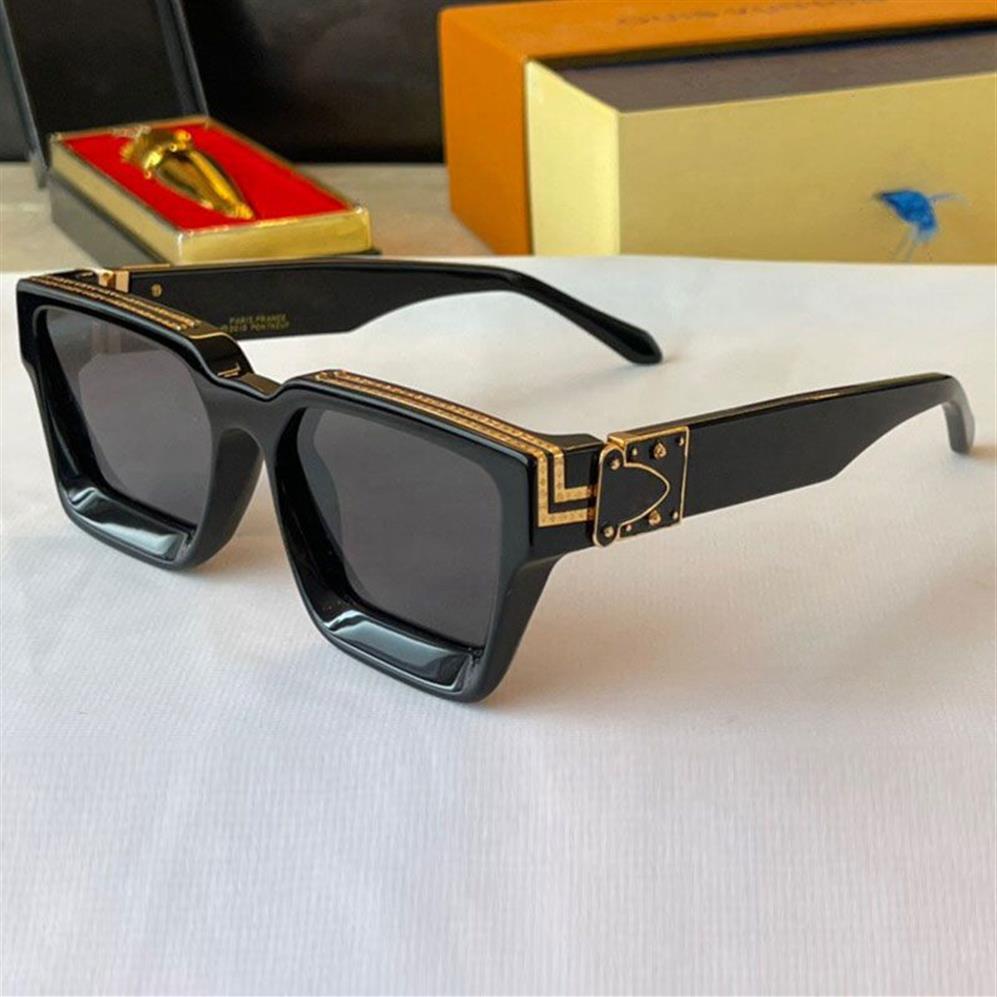 Mens Sunglasses Z1165 Classic Millionaire Sunglasses Fashion Casual Top Quality Ladies Designer Sun glasses Travel Vacation UV400 223b