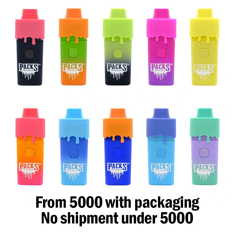 New PacksPod Packwoods Packs Runtz Runty Electronic Cigarettes 1.0ml Empty Disposable Vape Pens Rechargeable Device Pods 380mah E-Cigarettes 10 Flavors