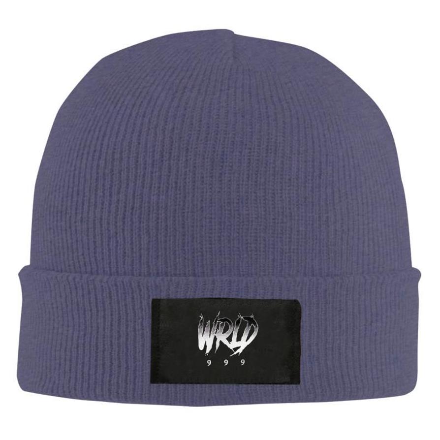 Basker rip wrld-juice unisex stickad vinter beanie hatt 100% akryl dagliga varma mjuka hattar skalle cap251s