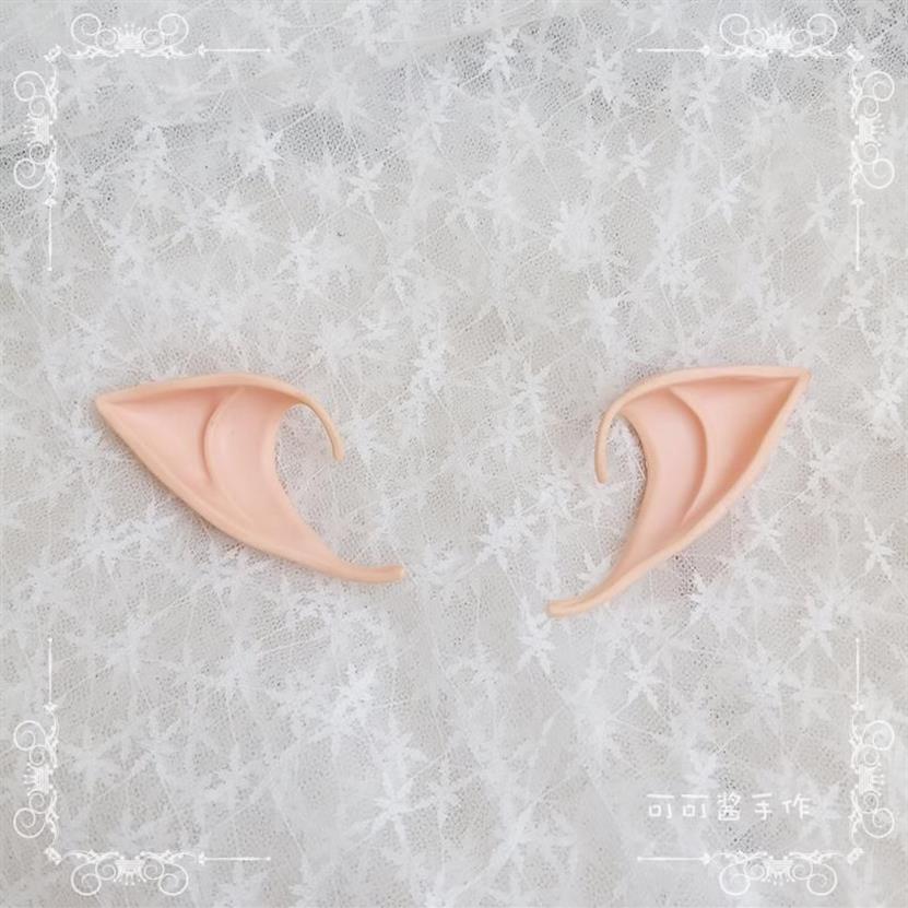 Party Masks Fairy Elf Emulation Ears Halloween Girly Cosplay Lolita Fake Pointed Lovely Prop Costume Accessories Decoration230R