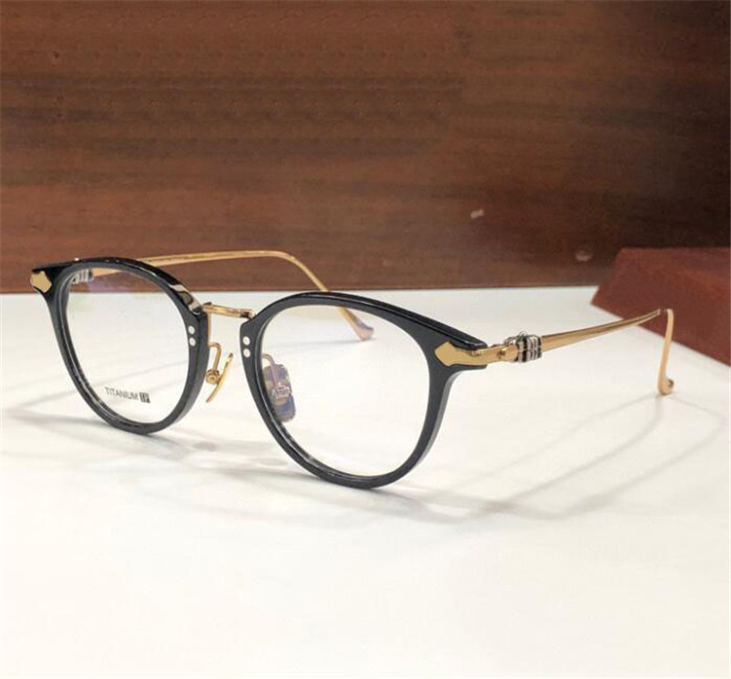 Yeni popüler retro erkek optik gözlükler fanx punk tarzı tasarımcı retro kare çerçeve deri kutu hd lens en kaliteli