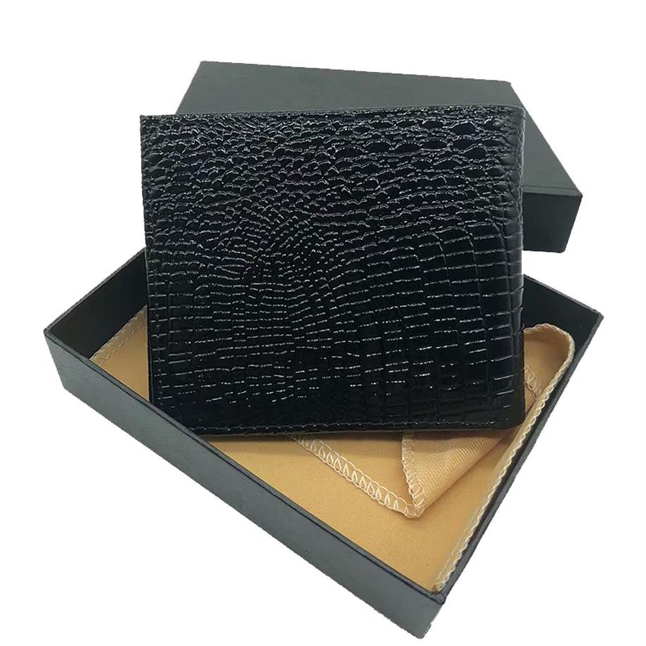 designer Mens Wallet 2022 Men's Leather Wallets For Fashion Men Purse With Box318l