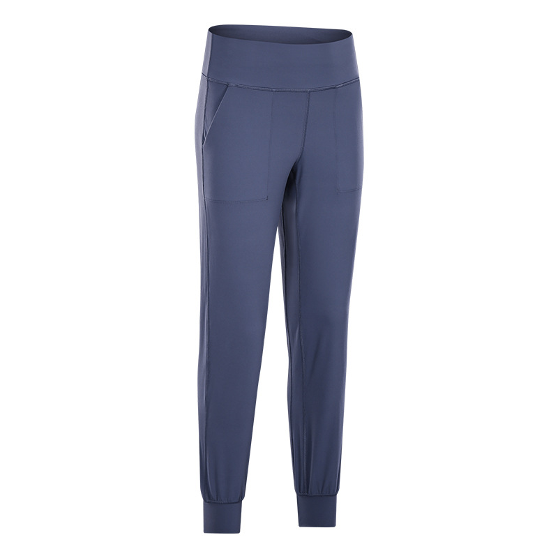 LL-19073 Womens Pants Trousers Yoga Outfits Ninth Pants Trainer Sport Gym Running Casual Long Pant High Waist Elastic