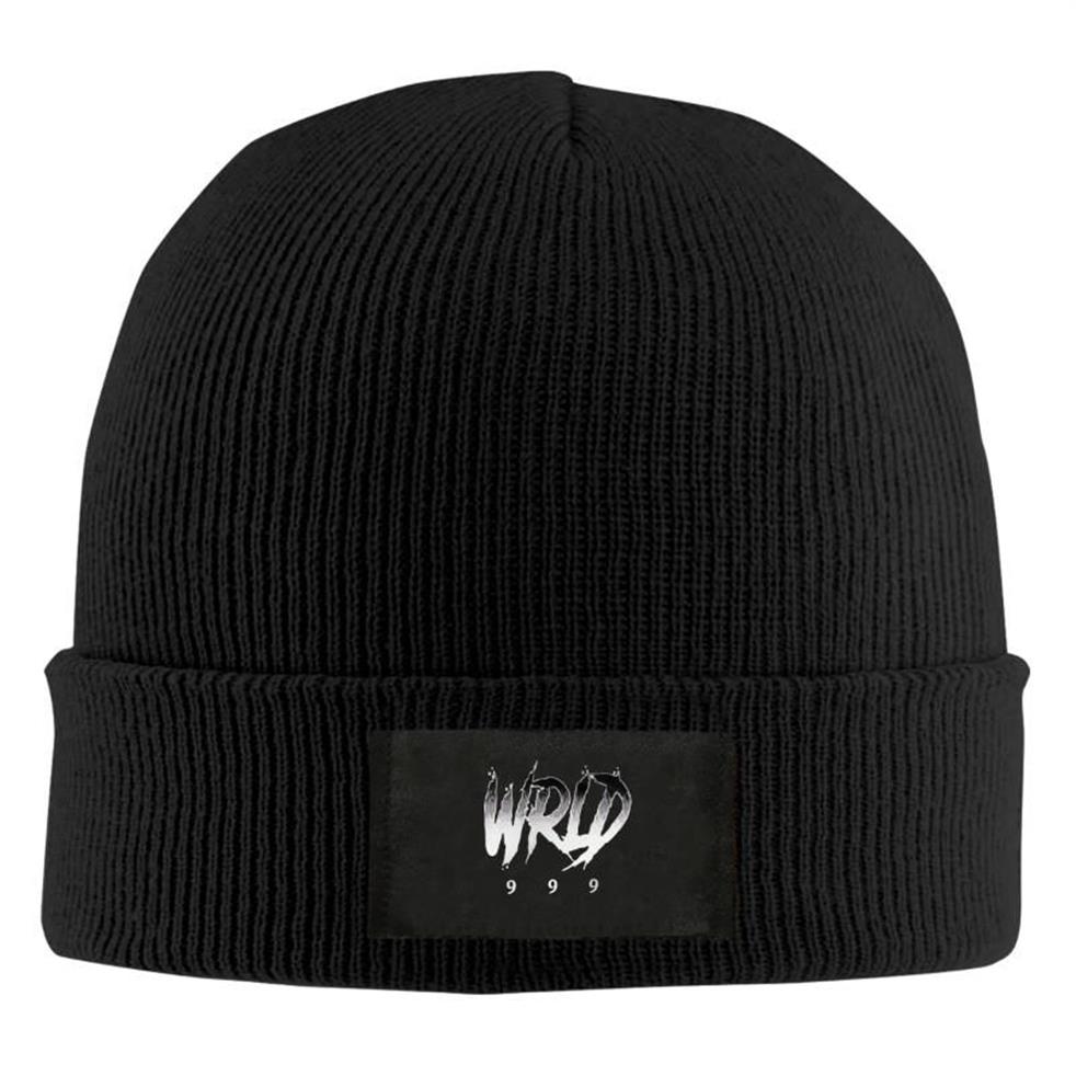 Basker rip wrld-juice unisex stickad vinter beanie hatt 100% akryl dagliga varma mjuka hattar skalle cap251s