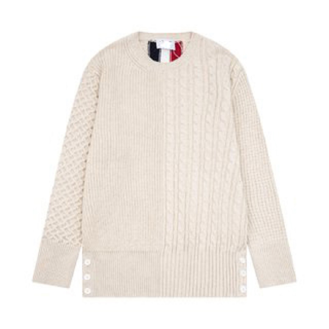 pull design pull homme pull en laine de style pull pour hommes et femmes, même style pull en laine tricoté asymétrique irrégulier, taille asiatique XS-XL