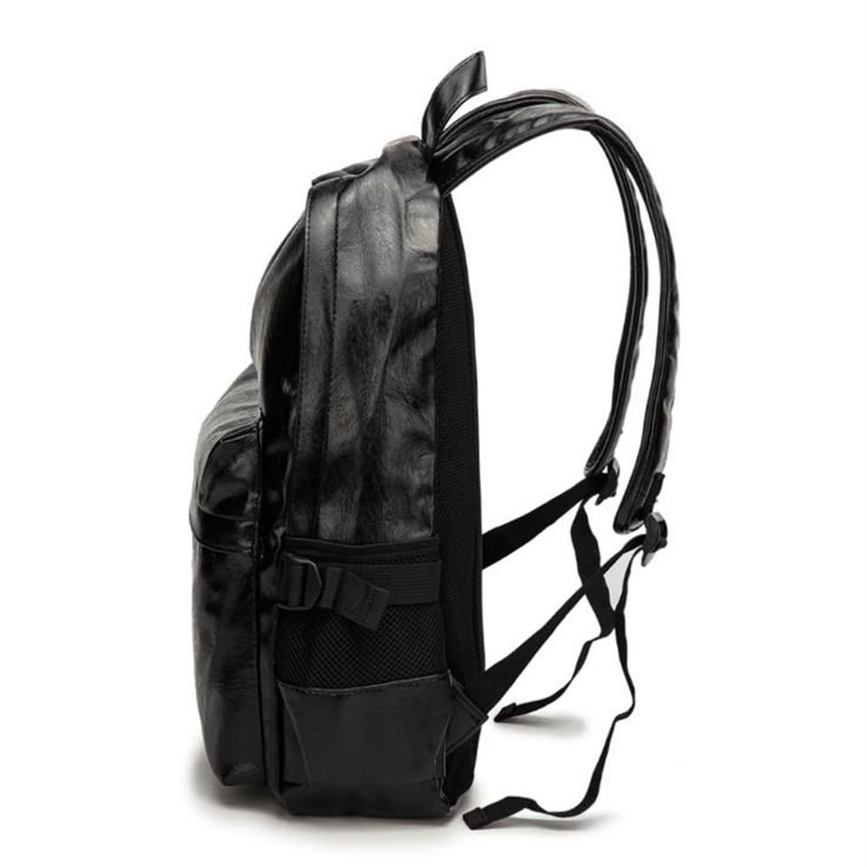 새로운 패션 백팩 남성 여행 배낭 여자 학교 가방 십대 소녀 Mochilas Monster Leather Backpack Sac A DOS214S