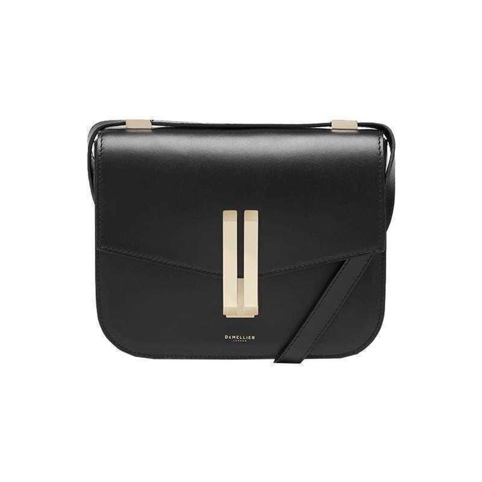 Demellier British Vancouver Tofu Bag Leather Square Square One Cross -Body Bag2976 Bag2976