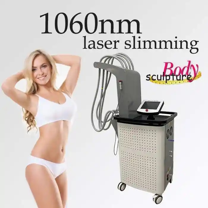 2024 Gezonde schoonheid Lipolaser 1060nm Afslanken 1060nm Laserlipolyse 1060nm Diode Lasermachine Huidverstrakking Gewichtsverlies voor Salon SAP