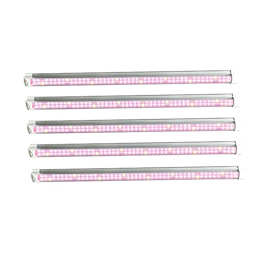 LED GROW LIGHT 2ft 3ft 4ft 5ft 6ft 8ft T8 UV IR GROWN LAMP T8 för inomhusväxter Hydroponic Plant T8 Grow Light UVIR för VEG och158F