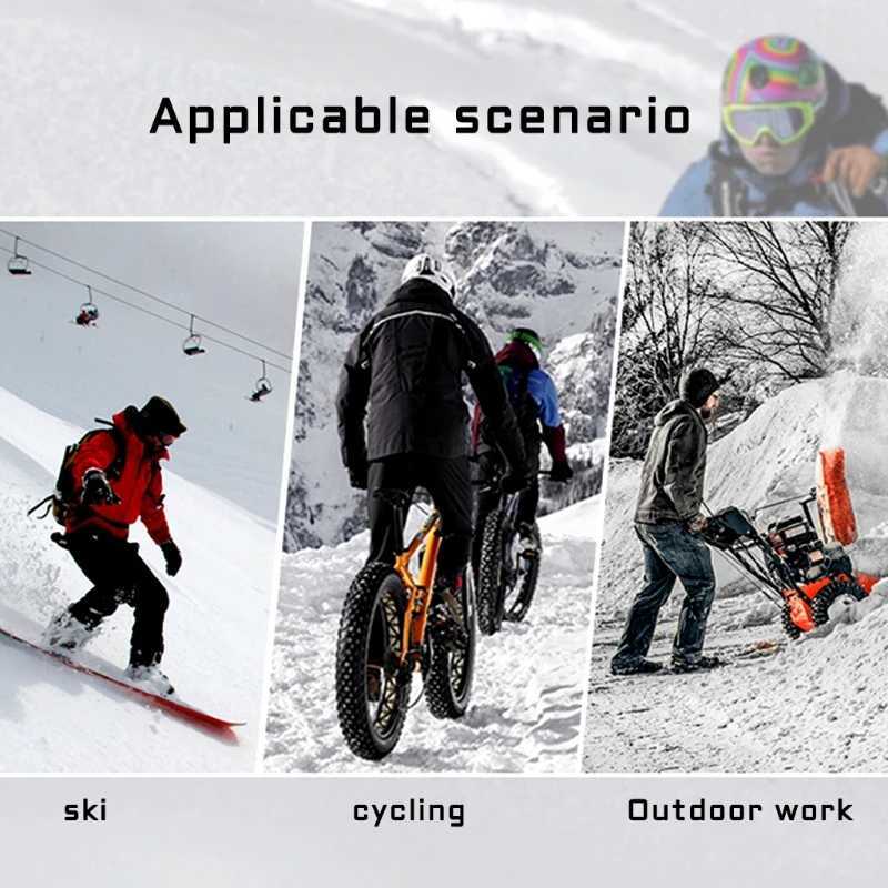 Ski Gloves Ski Gloves Winter Waterproof Snowboard Snowmobile Skiing Motorcycle Riding Warm Mittens Outdoor Safety Work GlovesL23118