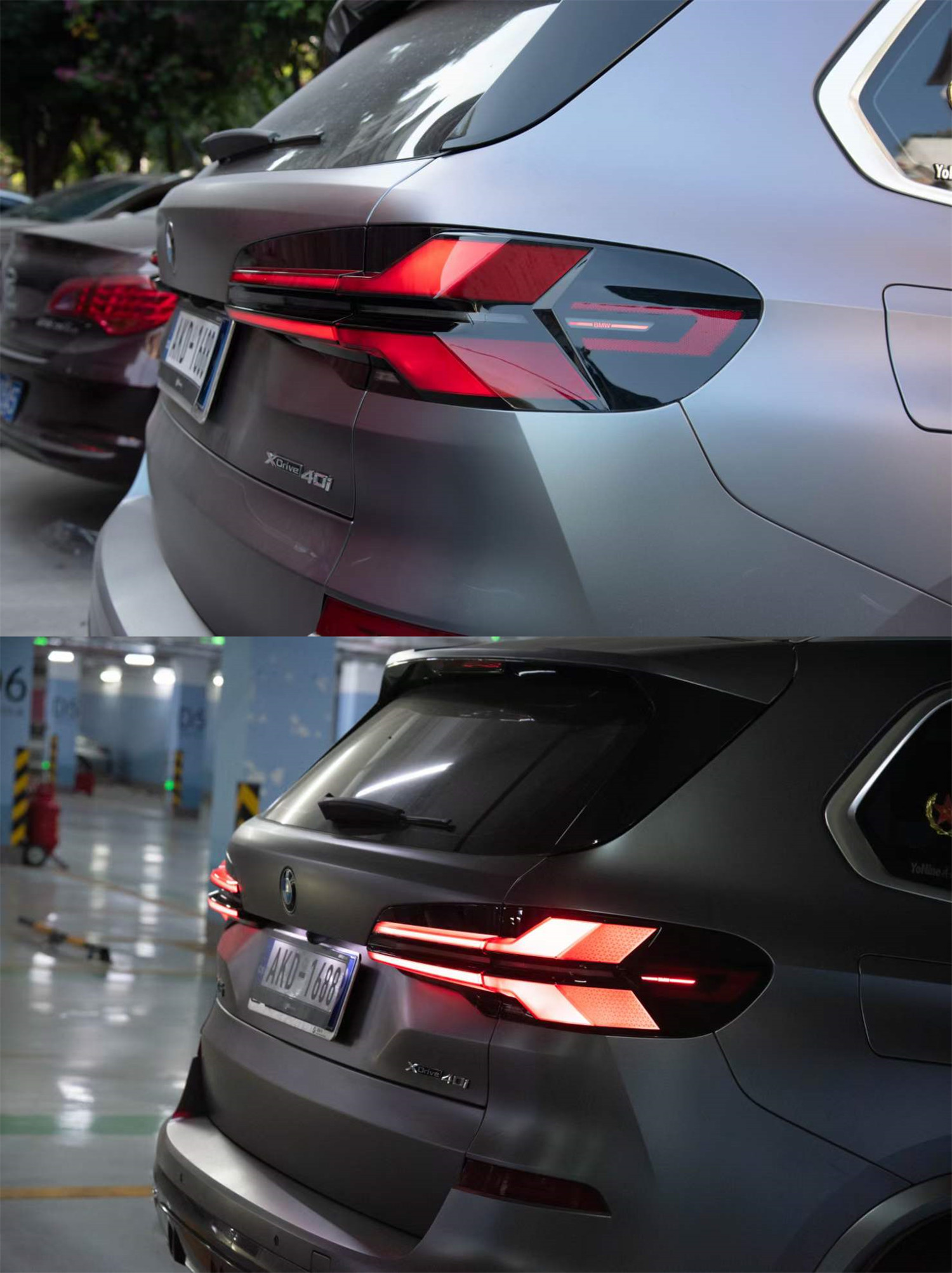 Ensemble de feu arrière pour BMW X5 X5, feux arrière dynamiques de démarrage d'animation 20 18-2023 G05, feu de freinage arrière LED