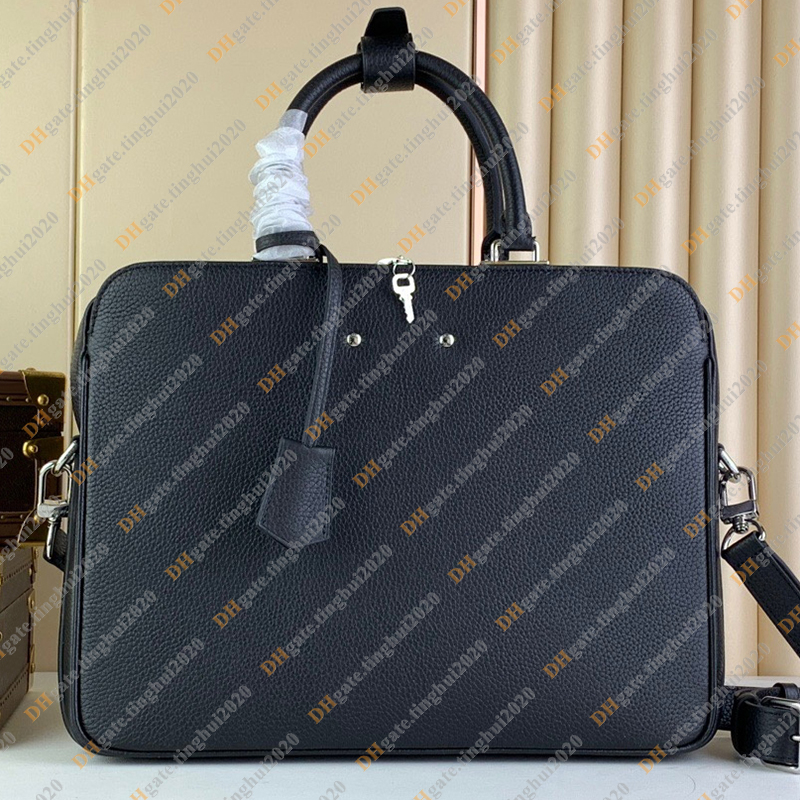 Men Fashion Casual Designe Luxury Armand Bag Business Bag Briefcase Travel Bag Computer Bag Duffel Bag TOTE Handbag TOP Mirror Quality M54381 Purse Pouch