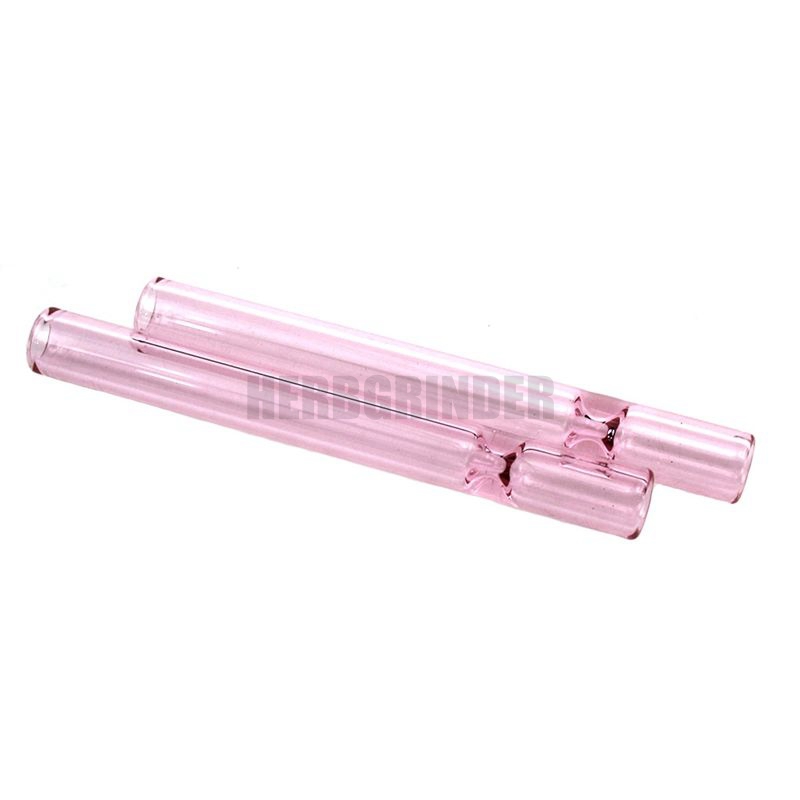 Färgglada Pyrex Glass Smoking Tube One hitter Handpipe Portable Bong Tobacco Cigaretthållare Handgjorda munstycken Easy Clean Hot Cake DHL