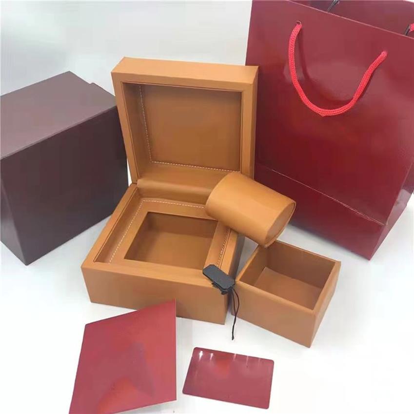 시계 박스 시계 패션 박스 손목 시계 디자이너 손목 시계 Montre de Luxe Boxs Wooden Box265f
