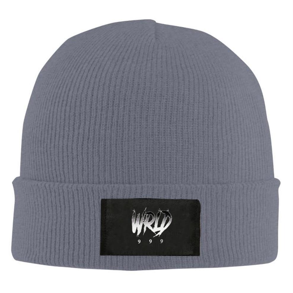 Basker rip wrld-juice unisex stickad vinter beanie hatt 100% akryl dagliga varma mjuka hattar skalle cap263c