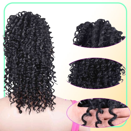 10inch Short Drawstring Ponytail Wig Puff Afro Kinky Curly Hairpiece Synthetic Clip in Pony Tail African American Hair Extension5524112