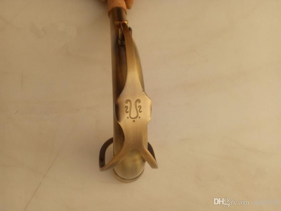 Superspiel Bronzed Tenorsaxophon T-992 BB Flaches Vintage-Musikinstrument mit Halshalle Mundstück