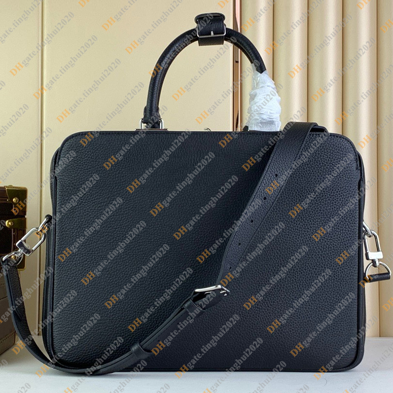 Men Fashion Casual Designe Luxury Armand Bag Business Bag Briefcase Travel Bag Computer Bag Duffel Bag TOTE Handbag TOP Mirror Quality M54381 Purse Pouch