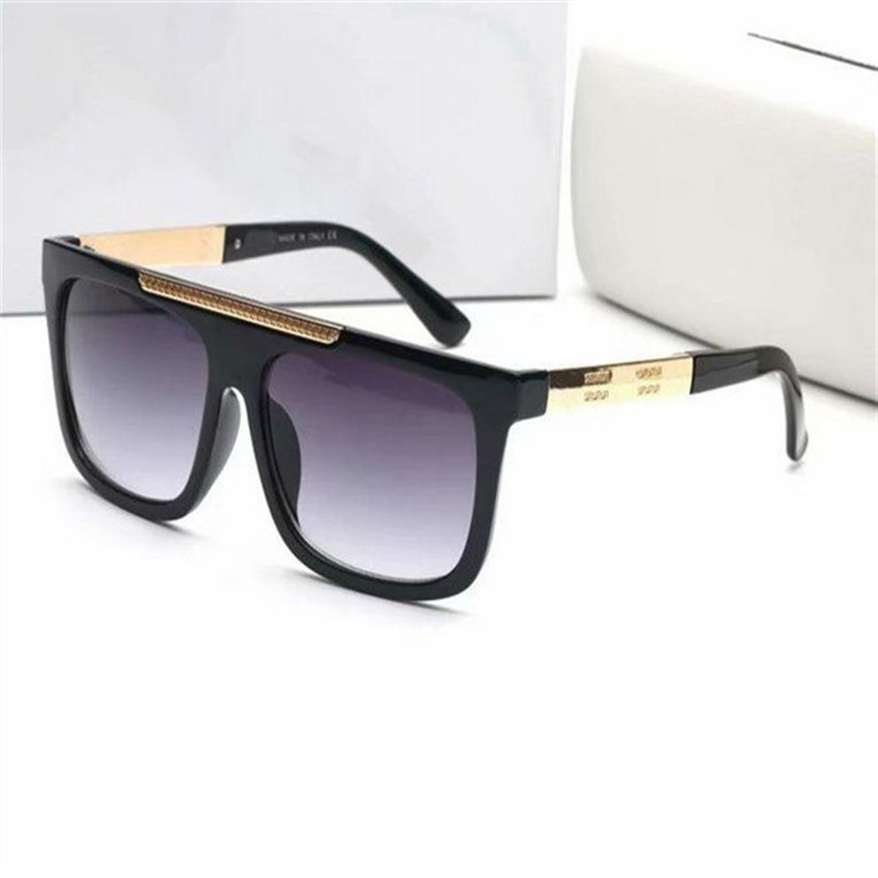 Mode moderne stilvolle 9264 Männer Sonnenbrille flache obere Quadrat -Sonnenbrille für Frauen Vintage Sonnenbrille Oculos de Sol Bildbox270d