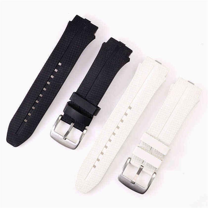 Suitable for MG Urbane 2 LTE MG W200 Smart Sile Rubber Strap Wristband Bracelet black White belt band H220419271F
