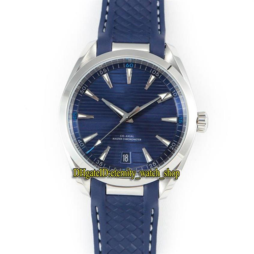 SSS Factory Aqua Terra 150M Series 220 12 41 21 03 001 Blue Dial 8900 Mechaniczne automatyczne męże zegarki 316L-Steel Sport Watc307n