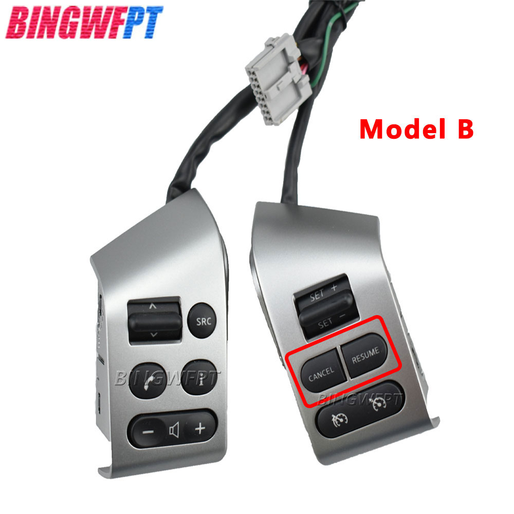Wysokiej jakości przyciski dla Nissana Livina dla Nissana Tiida dla sylphy oryginalne przyciski sterowania kierownicy z podświetleniem