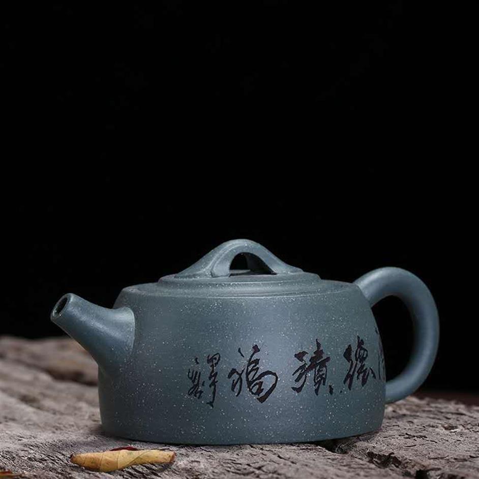 Yixing Zisha TEAPOT TEA POT 150ML handgjorda kung fu te -set tekannor keramiska kinesiska keramiska lera vattenkokare gåva säkert243k