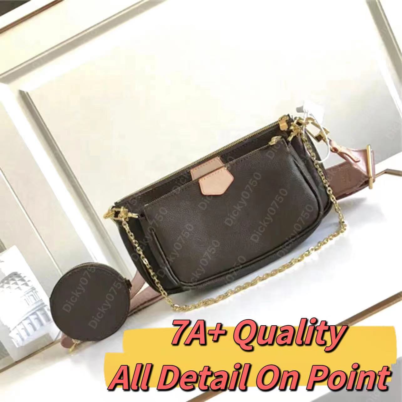 Dicky0750 Kompozit Omuz Çantaları Çanta Deri Debriyaj Kadınlar için Kabartmalı Çanta Moda Zinciri Cüzdanlar Lady Crossbody Handbag Clamshell Mini Messenger Çantası