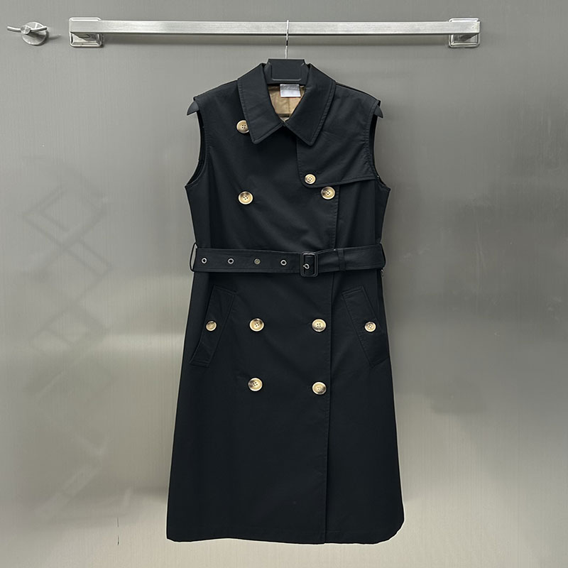 Womens Jackets Outerwear Trench 24FW Casual Vests Fashion Jacket Psychic Elements Overcoat Female Casual Women Clothing 3-Color
