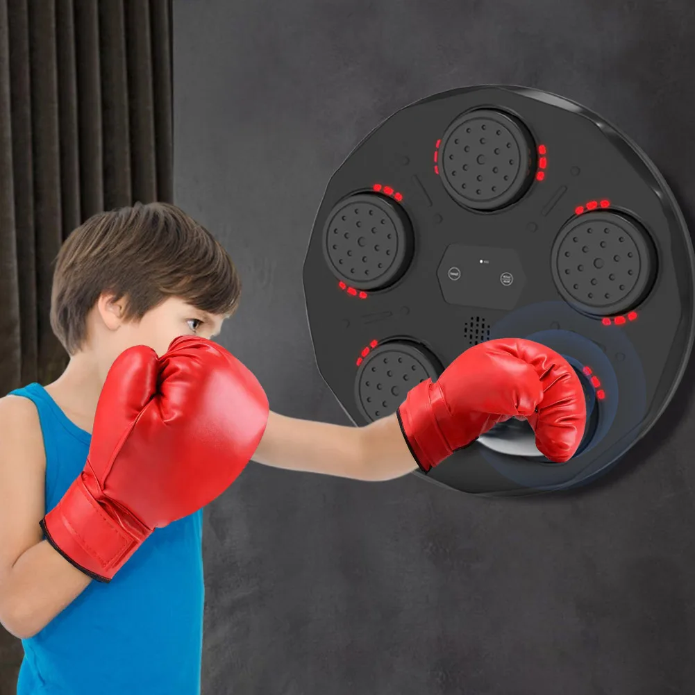 Music Boxing Machine Boxing Target Workout Machine BT Link Electronic Music Boxing Pads for Home Exercise