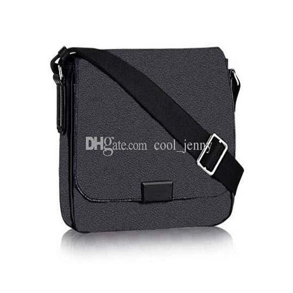 Distrikt PM Hochqualität berühmte Modedesigner kleine Messenger -Taschen Cross Body Umhängetasche mit Staubbeutel Serial N247K