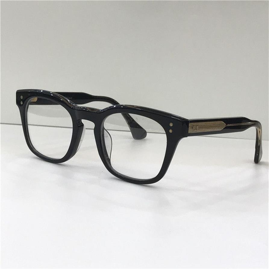 Lunettes optiques de créateur de mode MANN cadre carré rétro simple style populaire lunettes transparentes lentilles claires de qualité supérieure avec ca223a
