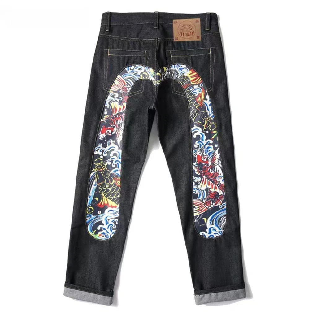 Women's Jeans Kpop Y2k Denim Graffiti Men Y2K Oversize Wide Oversized Cargo Game hunters Pants Harajuku Hip Hop INS Gothic Trouser 231214