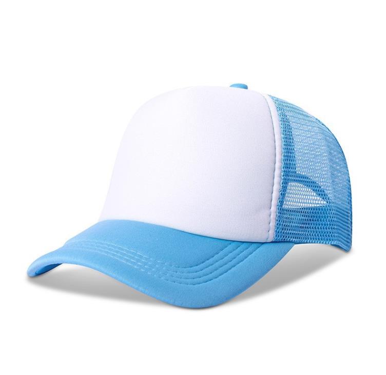 Sublimation Blanks Trucker Hüte für Kinder Mädchen Jungen Erwachsene Sommer Plain Baseball Einstellbare Mesh Back Caps Hut SN4527