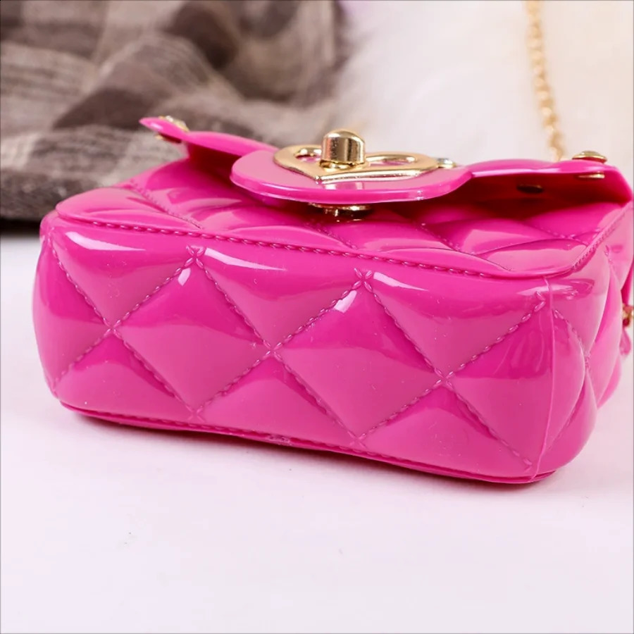 Sacs à dos fille portefeuille gelée sac PVC Transparent Messenger sac fille mode sac à main bébé sac 231214