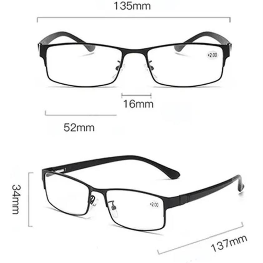 Солнцезащитные очки, 3 шт., прямоугольные металлические черные деловые очки для чтения для мужчин и женщин, поляризационные поляризованные очки из сплава Clip267Z
