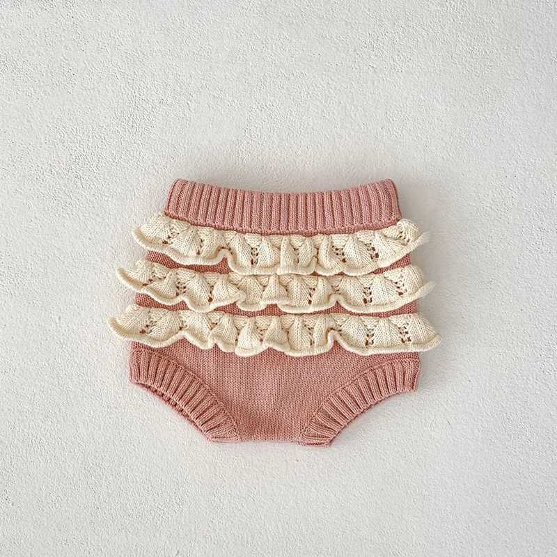 의류 세트 Milancel Baby Sweaters 유아 여자 풀오버 및 꽃 반바지 Girls Suit R231215