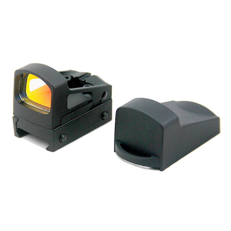 Tactical RMS Red Dot Scope Compact Mini Reflex Sight With Vented Mount and Spacers For Pistol Rifle Hunting Aluminium Optics